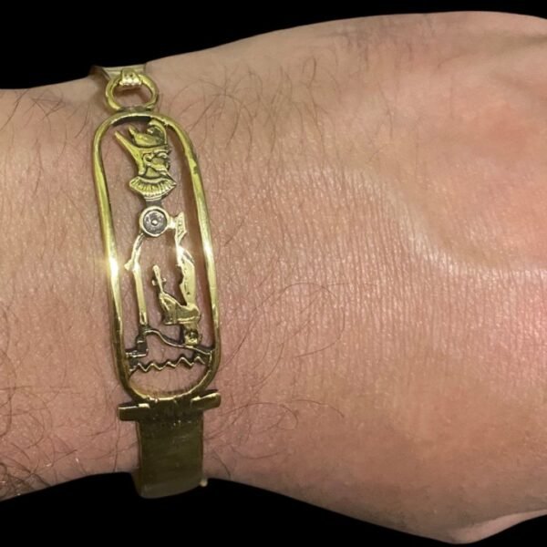 A set of rings, bracelets and a necklace in the shape of Sekhmet - Image 7