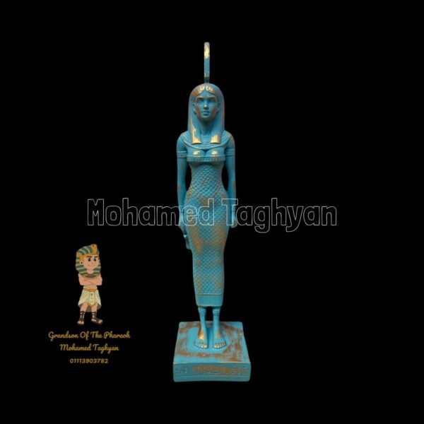 Very cool and unique statue of me maat handmade by me new style.