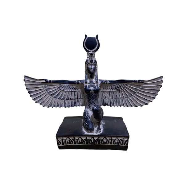 A wonderful and unique handmade statue of isis, old style