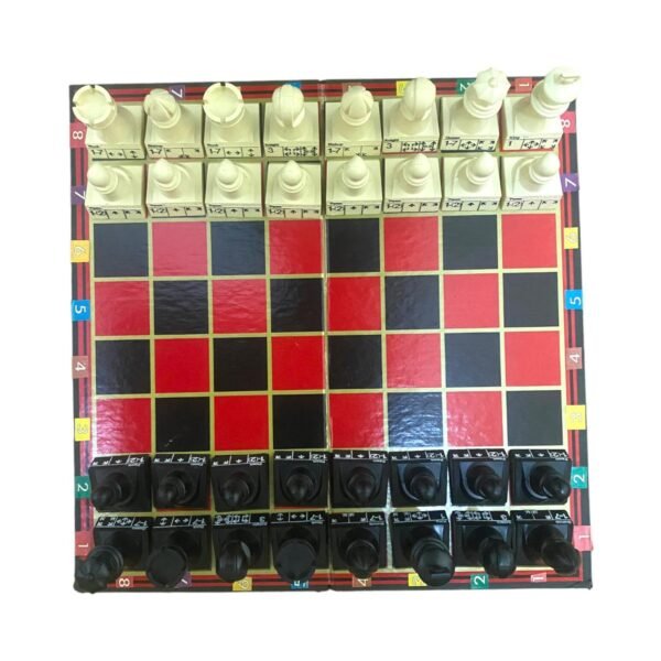 Unique and rare classic chess, produced in 1972 by Inc, one piece - Image 4