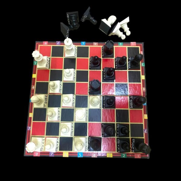 Unique and rare classic chess, produced in 1972 by Inc, one piece - Image 2