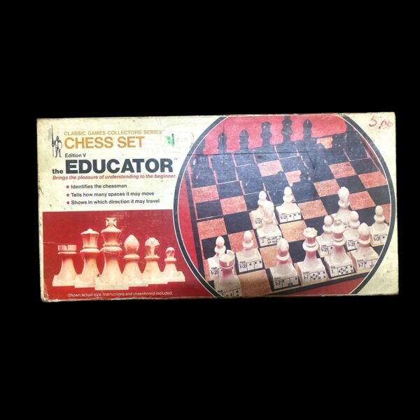 Unique and rare classic chess, produced in 1972 by Inc, one piece - Image 5