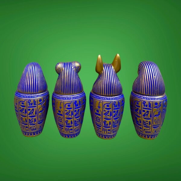 A wonderful canopy jars set in distinctive and attractive colors - Image 2