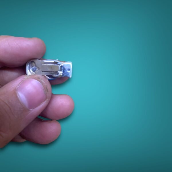 A very beautiful set of 925 silver, consisting of a ring and earrings in the ancient Egyptian style, which were made with perfection - Image 4