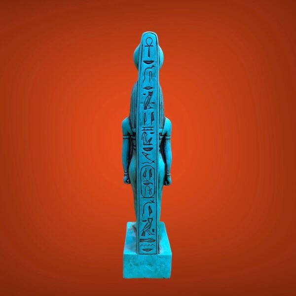 Isis Statue is very beautiful, color mixed with handmade artificial stone - Image 3