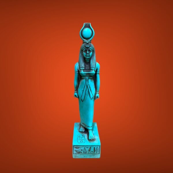 Isis Statue is very beautiful, color mixed with handmade artificial stone