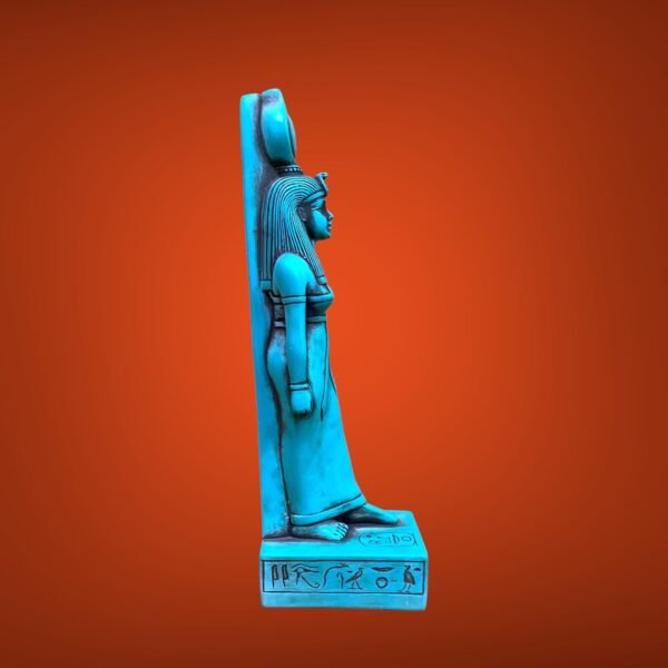 Isis Statue is very beautiful, color mixed with handmade artificial stone - Image 4